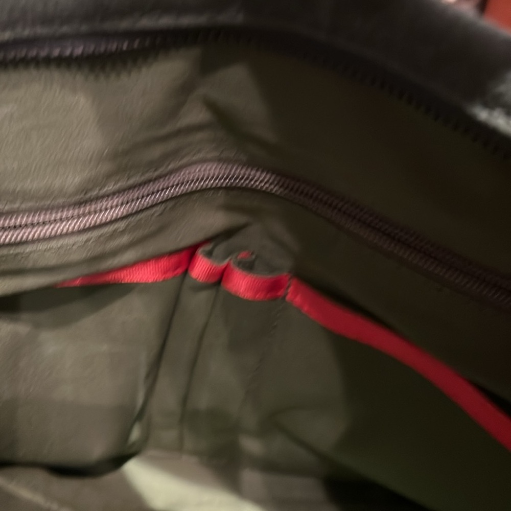 12” high 15” wide, laptop bag, beautiful sage green w shoulder strap🥳 - Picture 6 of 7
